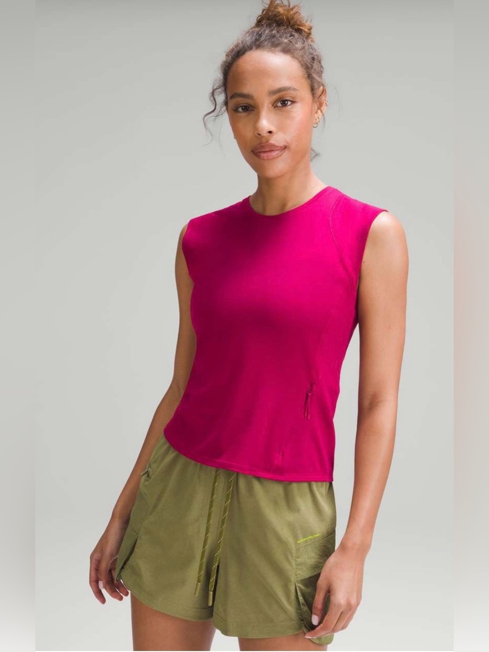 Lululemon Cap Sleeve Hiking Tank in Wild Berry | Size 4